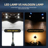 High-Performance LED Headlight Bulbs, 6000K Cool White, IP68 Waterproof (2-Pack)