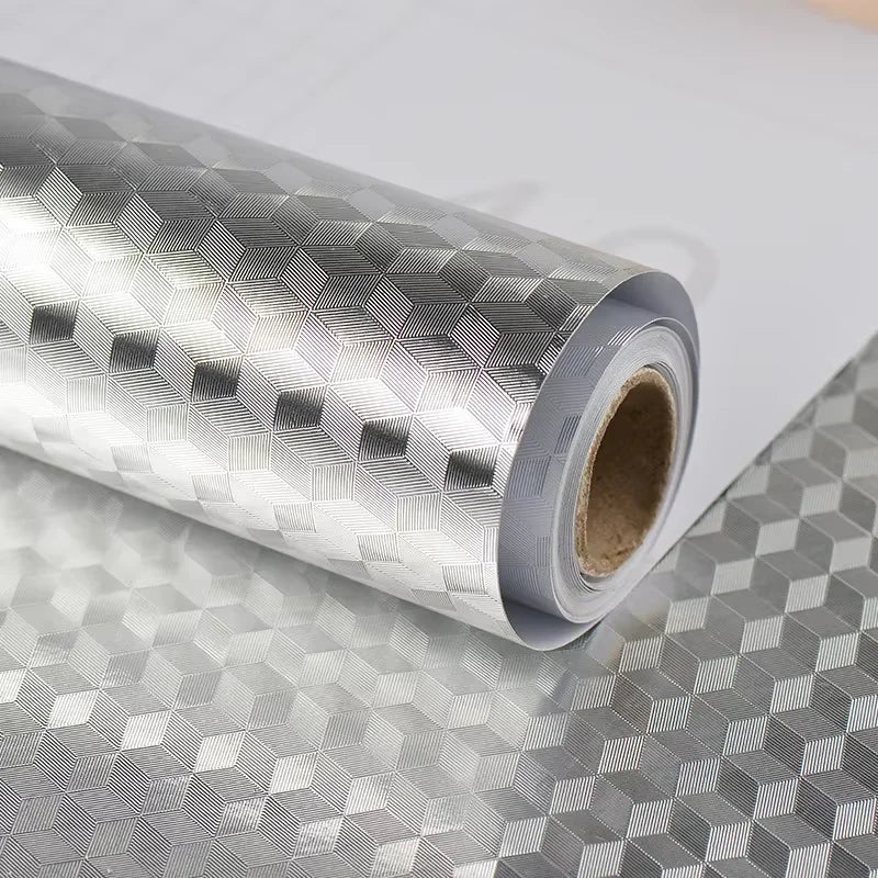 Self-Adhesive Aluminum Foil Stove Shield & Splash Guard