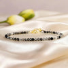 Black Tourmaline & Rutile Quartz Bracelet