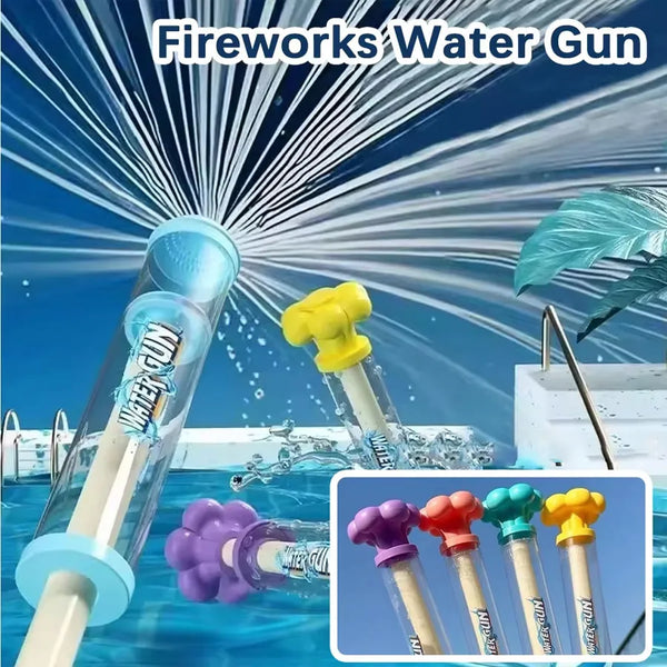 Interactive Pull-Action Water Gun