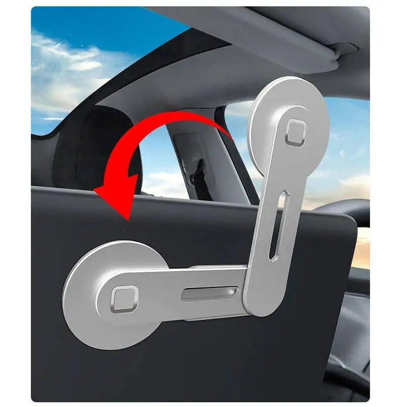 Magnetic Car Phone Mount with 360° Rotation & Foldable Design