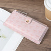 Elegant Folding Wallet with Card Slots and Coin Pocket