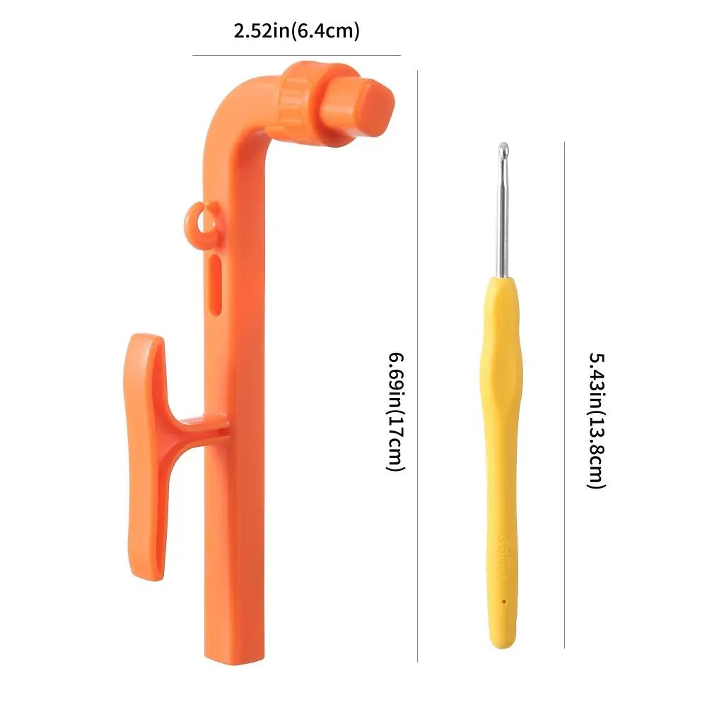 3-in-1 Crochet Tension Regulator & Magic Ring Tool