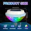 Solar Floating RGB Pool Lights for Underwater Decoration