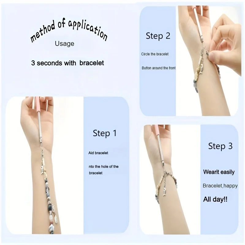 Stainless Steel Bracelet Fastening Aid Tool