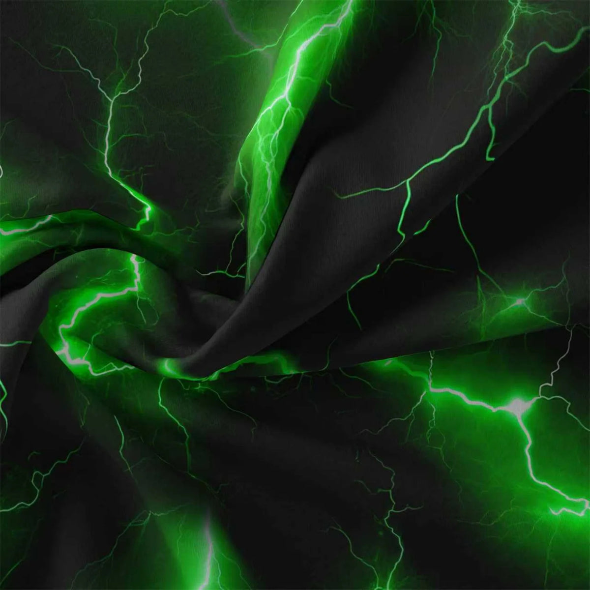 Lightning Storm Print Duvet Cover Set – Soft, Breathable Bedding for All Seasons