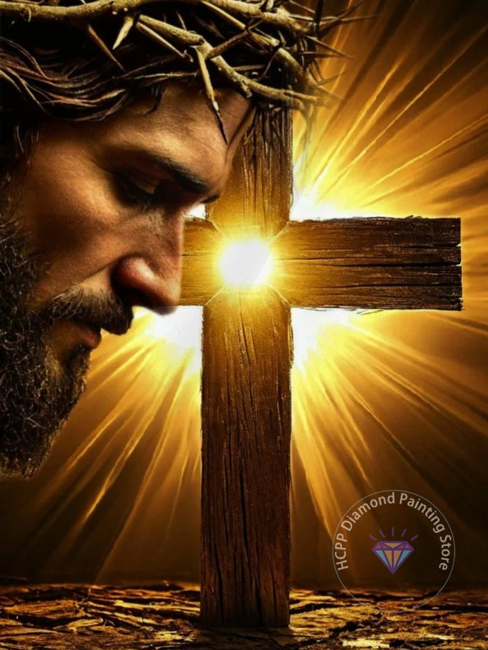 Jesus Christ Cross Diamond Painting Kit