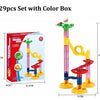 DIY Marble Run Building Blocks Set