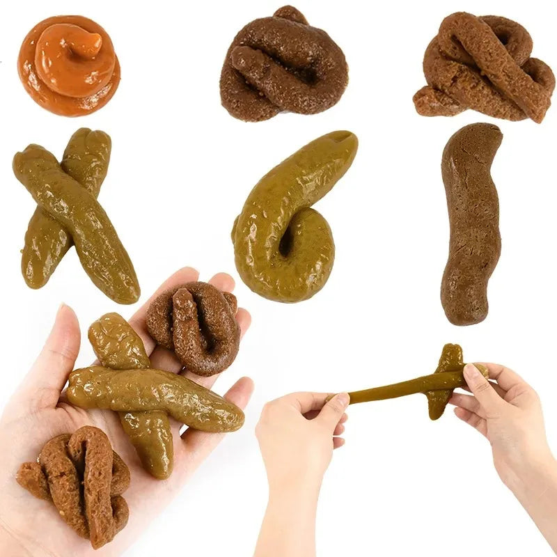 Realistic Fake Poop Prank Toy – Soft Squishy Gag Gift