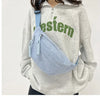 Corduroy Waist Pack for Women – Versatile Crossbody & Shoulder Bag