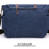 Vintage Canvas Messenger Bag for Men – Retro Crossbody Shoulder Bag