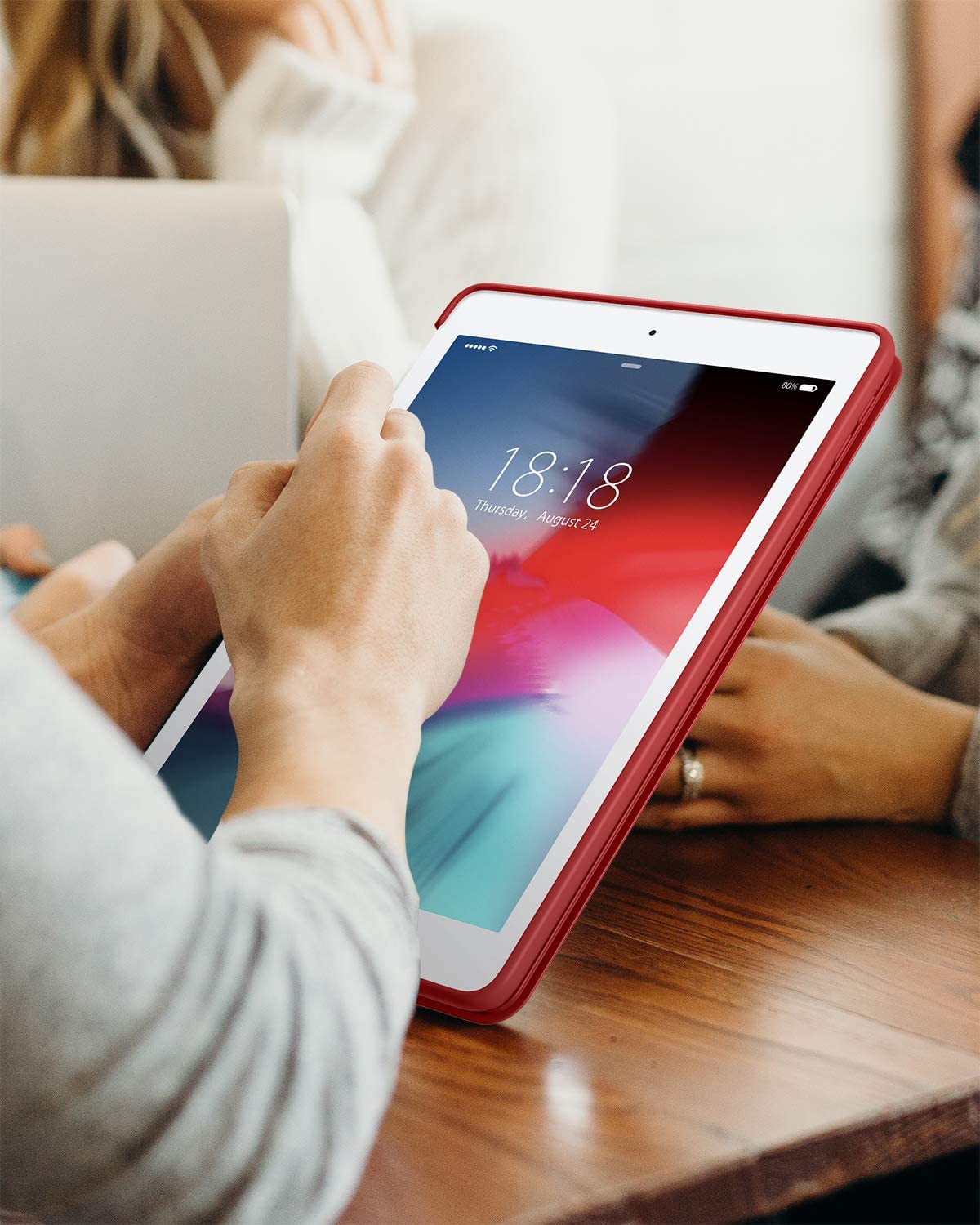 Premium Silicone Folio Case for iPad