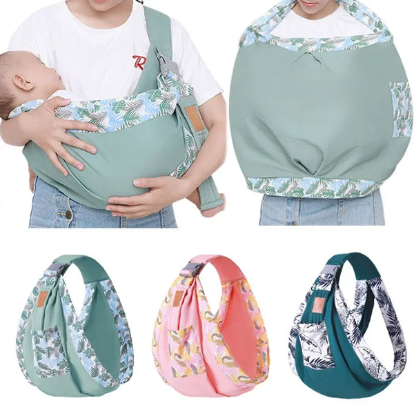 Breathable Mesh Baby Wrap Carrier and Nursing Cover