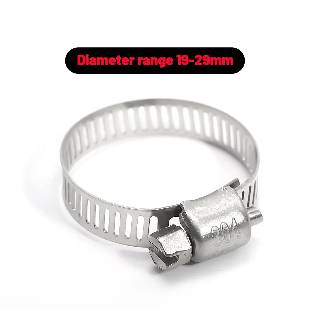 Stainless Steel Hose Clamp Assortment (6-29mm)