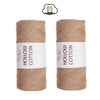 Soft Hollow Cotton Yarn for Knitting and Crochet