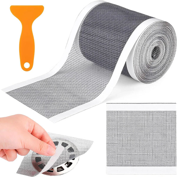 Self-Adhesive Drain Hair Catcher Strips