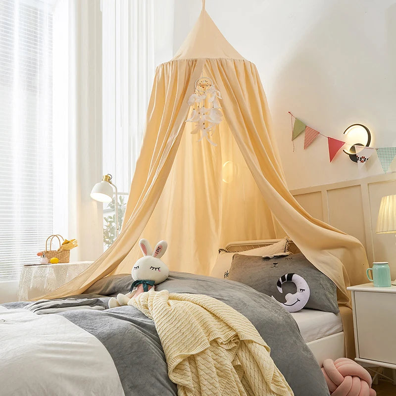 Princess Canopy Bed Net for Kids – Mosquito Protection & Dreamy Room Decor