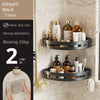 Corner Shower Caddy - Adhesive Mount Bathroom Shelf