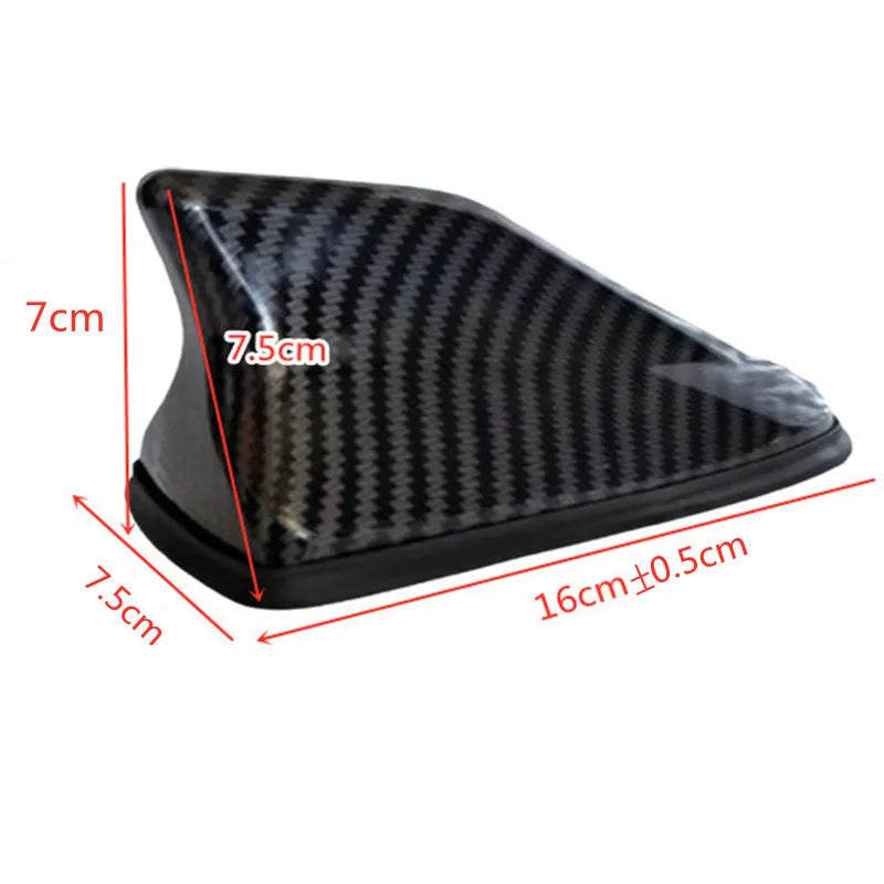Carbon Fiber Look Shark Fin Car Antenna