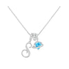 Heart-Shaped Initial Pendant Necklace