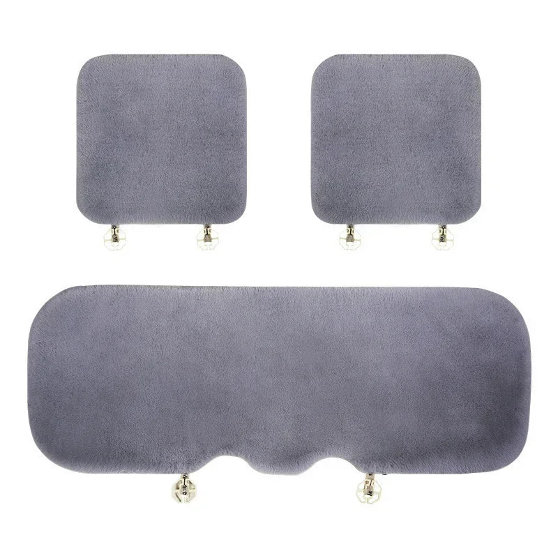 Plush Rabbit Fur Car Seat Cushion