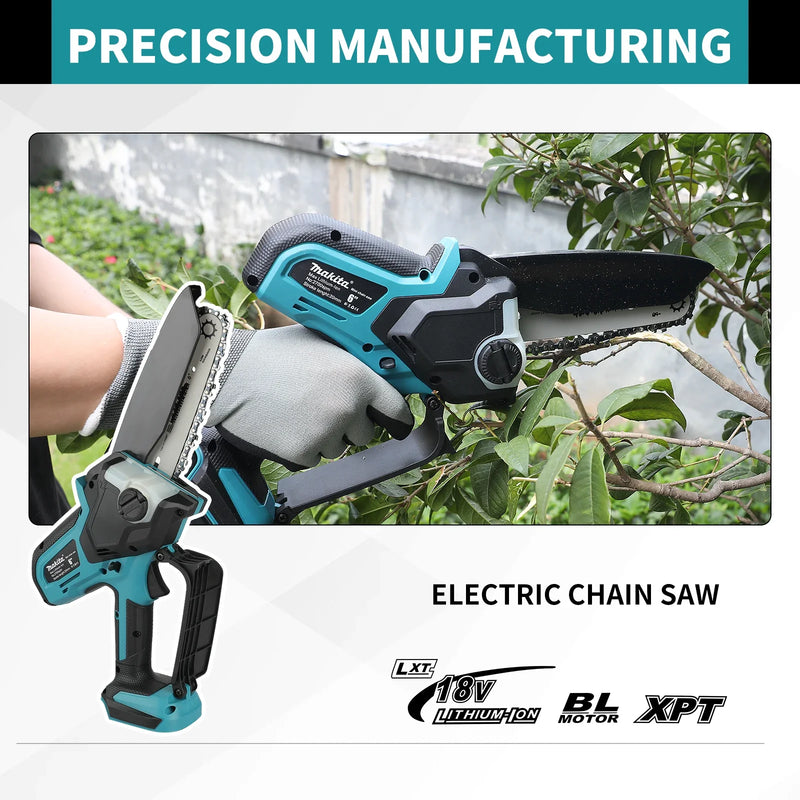 Compact 6-Inch Cordless Mini Chainsaw