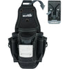 Black heavy-duty tool pouch with a quick-release belt clip and a separate MELOTOUGH tool.