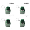 Croaking Frog Fidget Toy Keychain with Sound and LED Lights