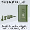Portable Wireless Mini Air Pump with LED Light