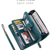 Vintage RFID-Blocking Large Capacity Wallet with Wrist Strap