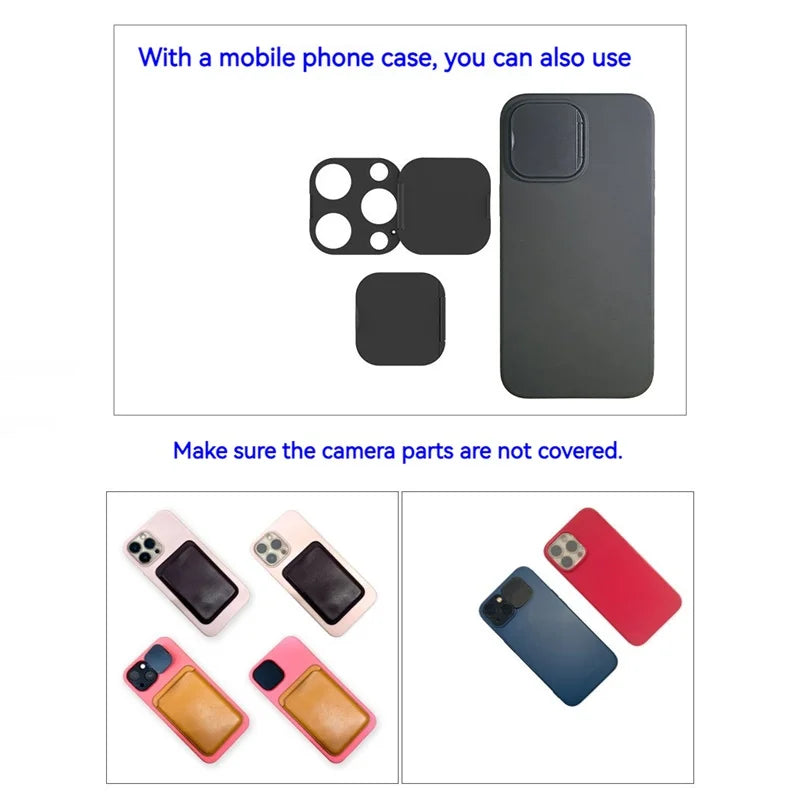 Privacy Camera Lens Cover for iPhone 11–16 Series