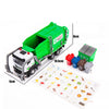 Diecast Garbage Collection Truck Model with Sound and Light