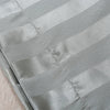 Luxurious Satin Stripe Pillowcase with Envelope Closure