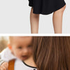 Leather-Look 20L Diaper Backpack with Stroller Straps
