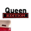 3D Metal "Queen" Emblem Sticker