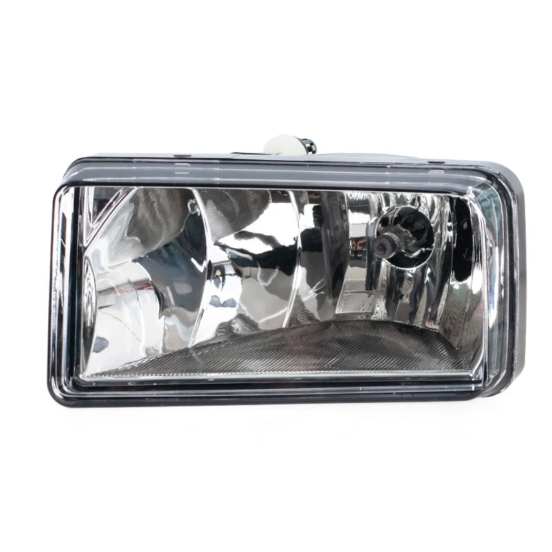 Clear plastic fog light assembly for a Chevy Silverado 2500HD/3500HD, Tahoe, Suburban & Avalanche.