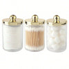 Clear Cotton Swab Holder with Lid