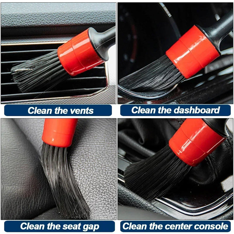 Car Interior Cleaning Brush Set