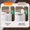 Slim 2-in-1 Bathroom Trash Can with Toilet Brush Holder