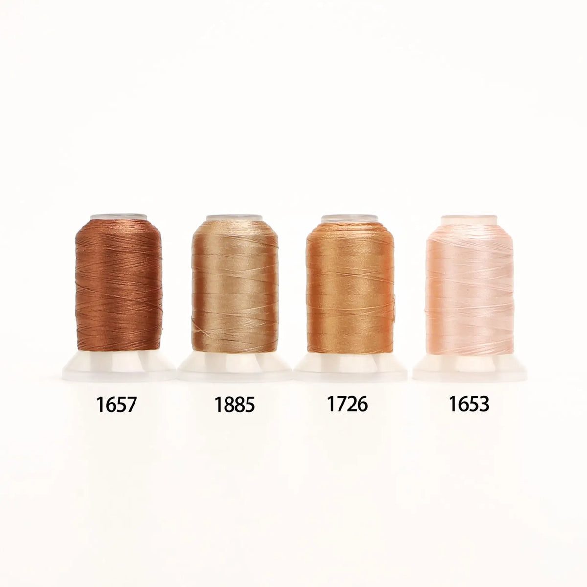 Polyester Embroidery Thread 120D/40WT – High Tenacity, 500m per Roll