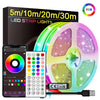 USB-Powered RGB LED Strip Lights with Music Sync