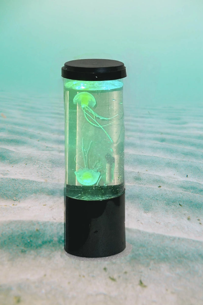 Jellyfish Lava Lamp with Color-Changing LED Lights