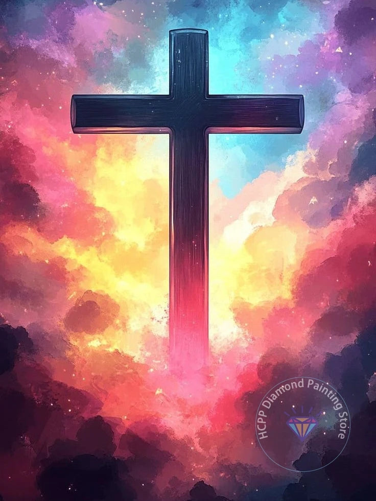 Jesus Christ Cross Diamond Painting Kit