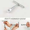 Paintless Dent Repair Kit with T-Bar Puller and 18 Pulling Tabs