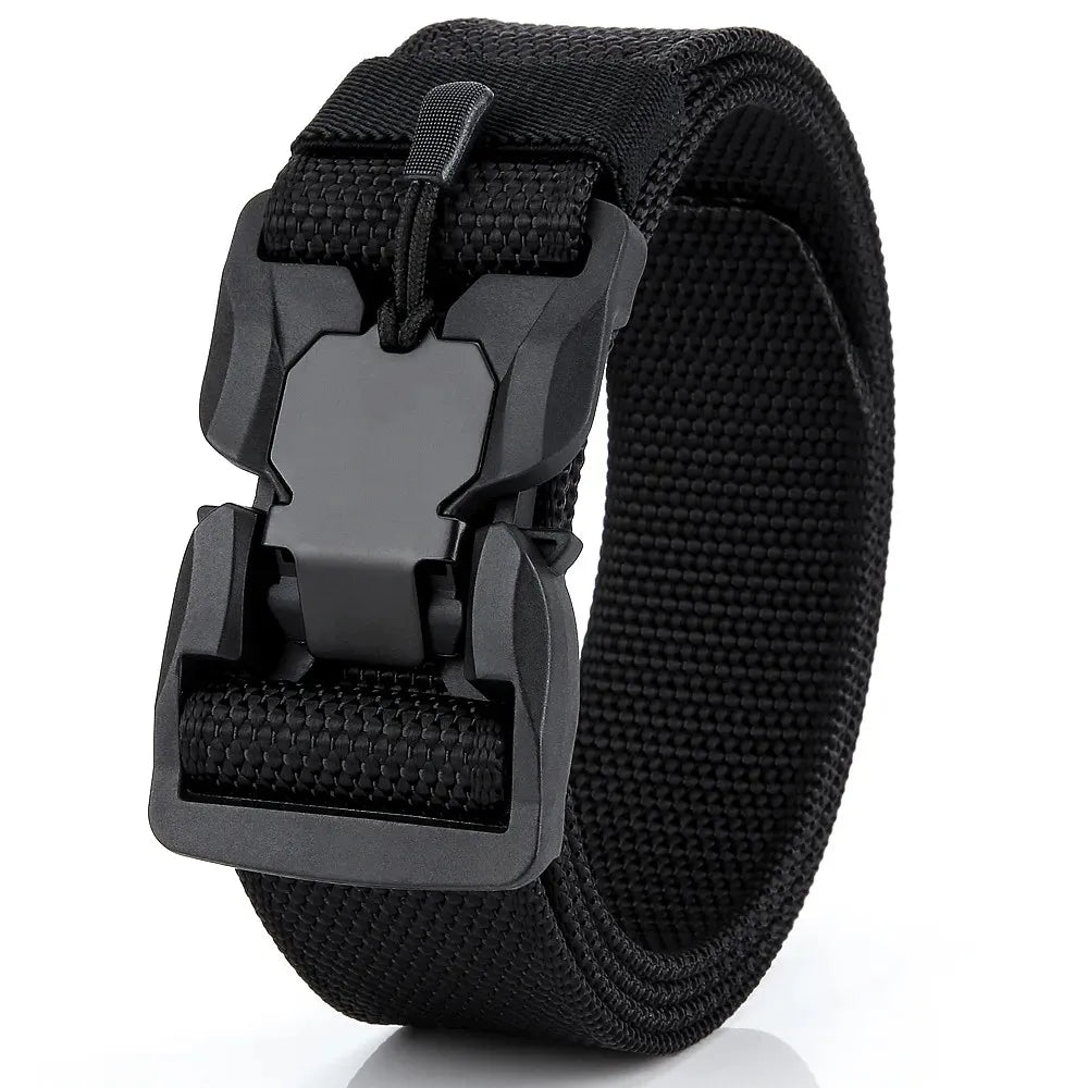 Quick Release Magnetic Buckle Tactical Belt
