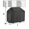 Heavy-Duty Waterproof BBQ Grill Cover for Outdoor Use