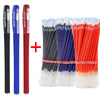 Smooth 0.5mm Gel Pen Set with Refills (Black, Blue, Red)