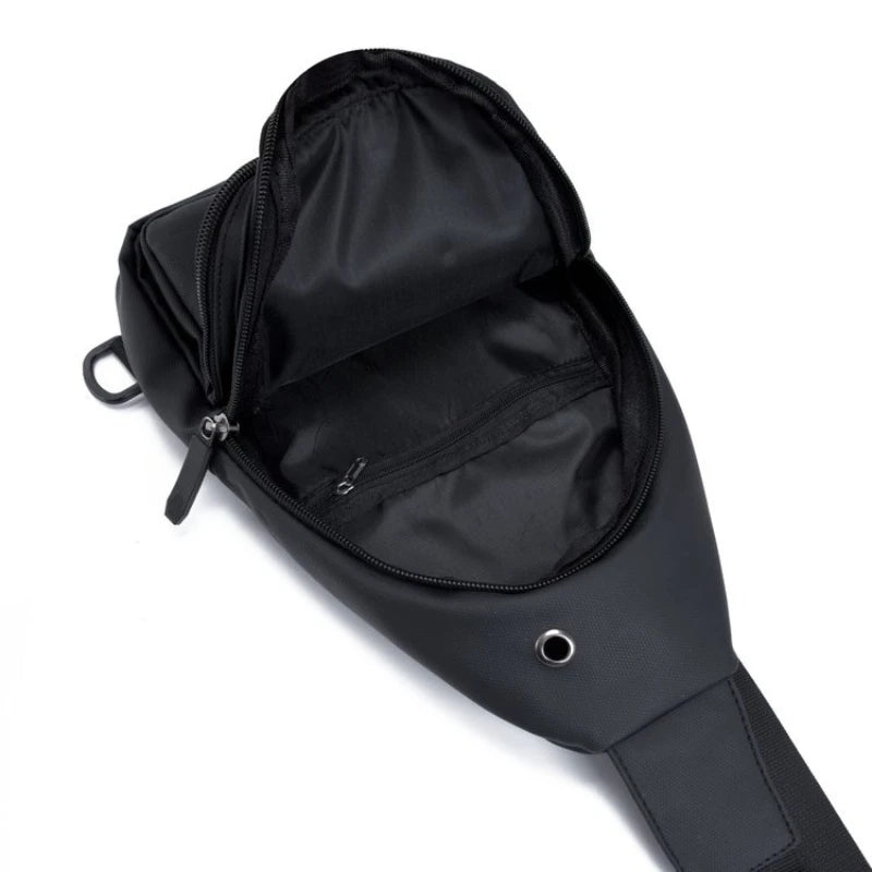 Men's Crossbody Sling Bag with Adjustable Strap