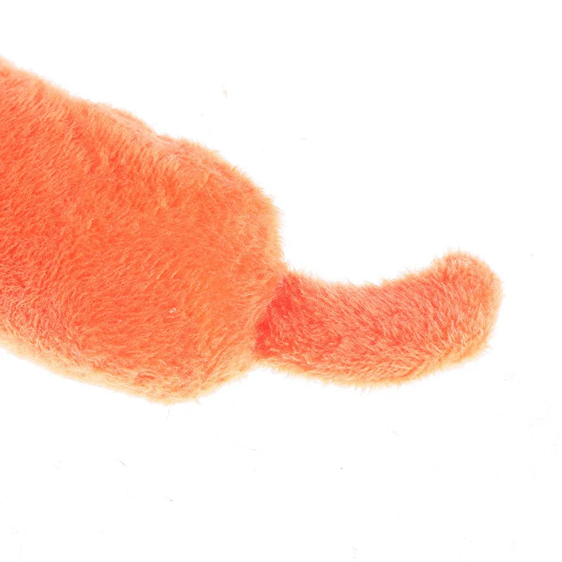 Interactive Plush Cat Toy with Squeaker and Catnip