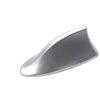 Silver universal car shark fin antenna cover for FM/AM signal enhancement